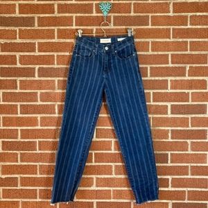 PacSun Pinstripe Vintage Icon Mom Jeans